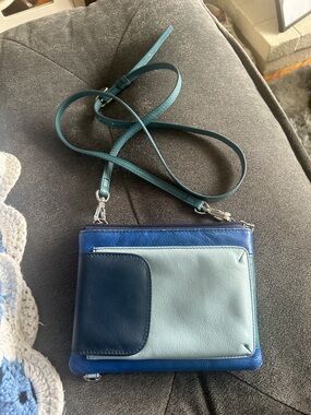 📱 RFID Leather Crossbody Phone Case Bag
